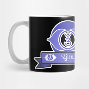 Ajna third eye reiki chakra symbol Mug